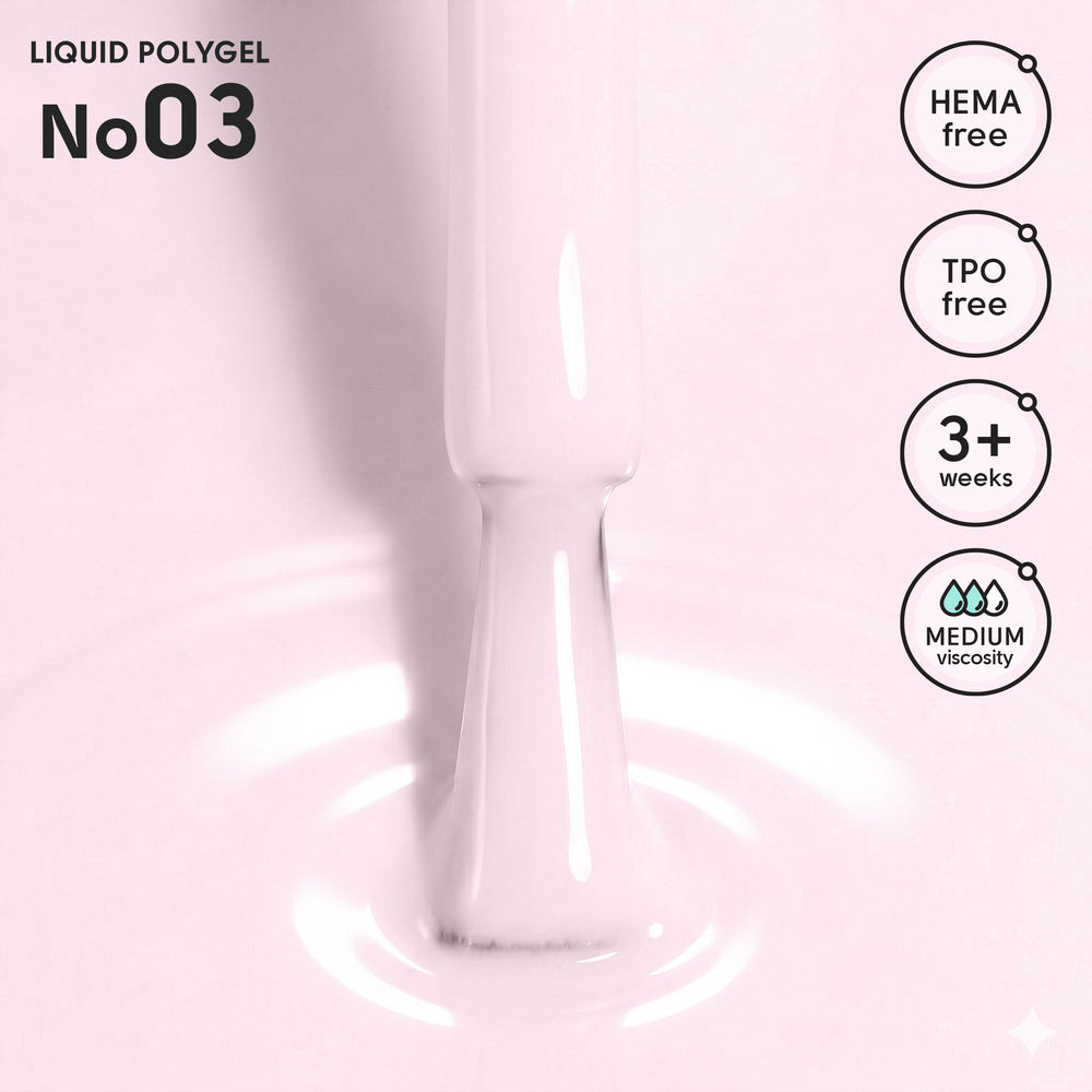 Płynny polygel 03 Liquid PolyGel Shelly 12 ml