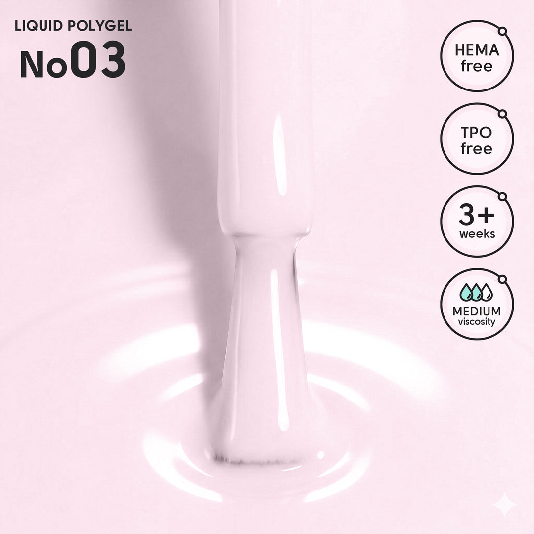 Płynny polygel 03 Liquid PolyGel Shelly 12 ml