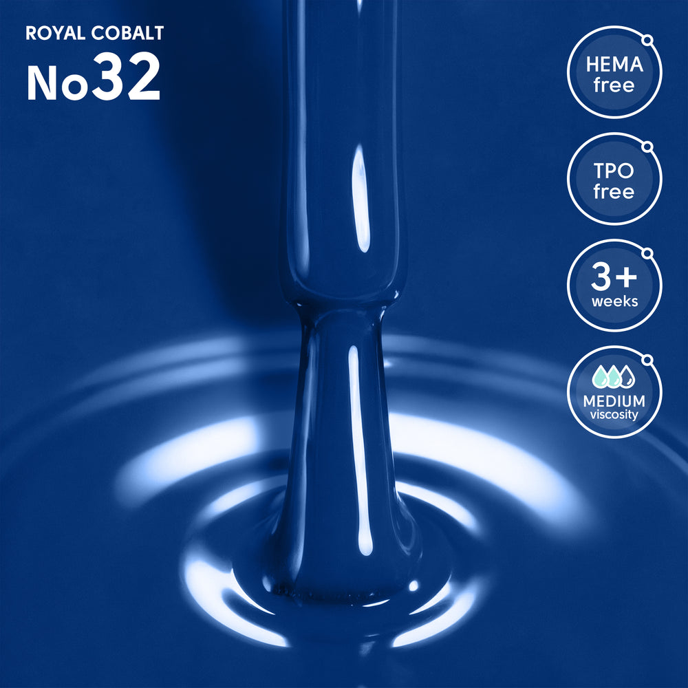 Lakier hybrydowy do paznokci 32 Royal Cobalt Shelly 12 ml