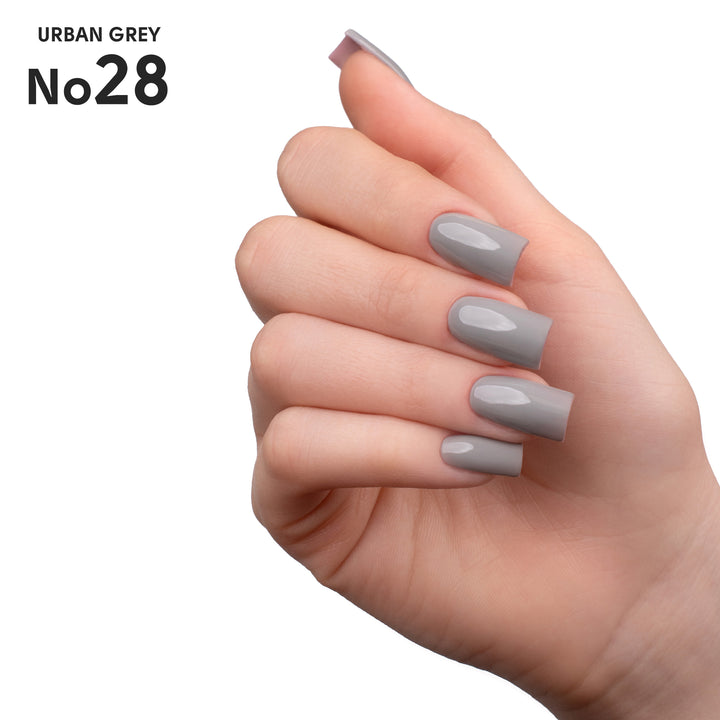 Lakier hybrydowy do paznokci 28 Urban Grey Shelly 12 ml