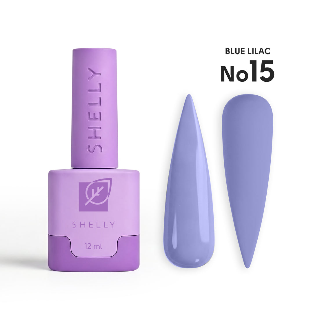 Lakier hybrydowy do paznokci 15 Blue Lilac Shelly 12 ml