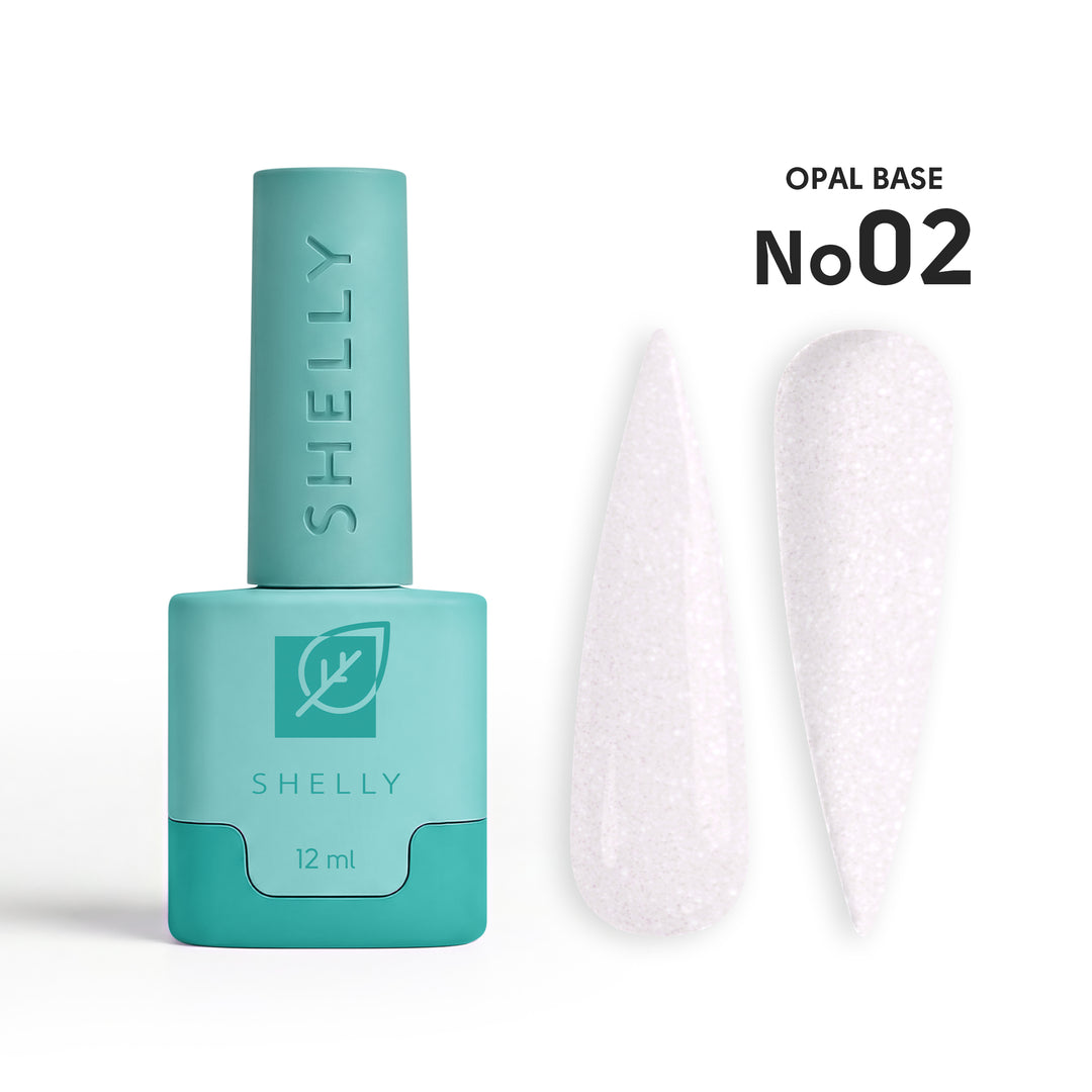 Baza kamuflująca z drobinkami (shimmer) 02 Opal Base Shelly 12 ml