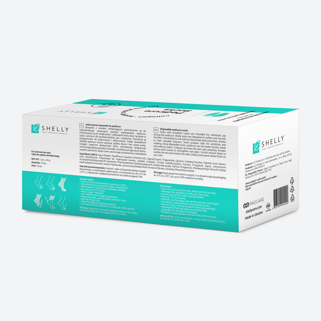 Pedicure Socks Pack – 10 pcs