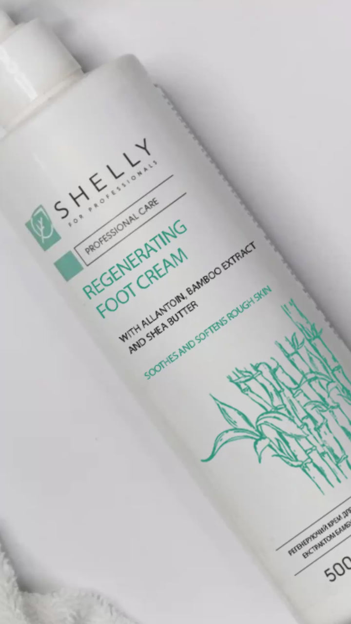 Regenerating foot cream with allantoin, bamboo extract and shea butter - 250 ml