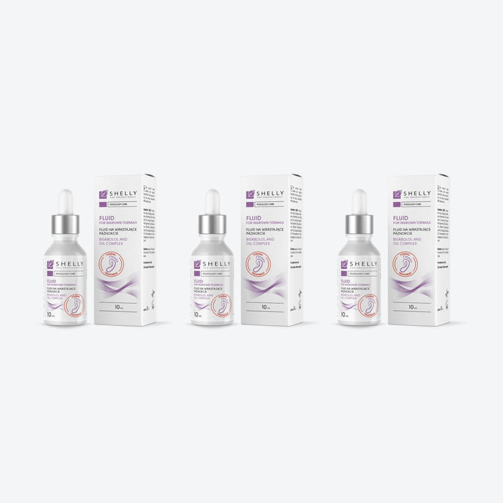 Fluid for ingrown toenails with bisabolol and oil complex Shelly 10 ml – set of 3 pcs