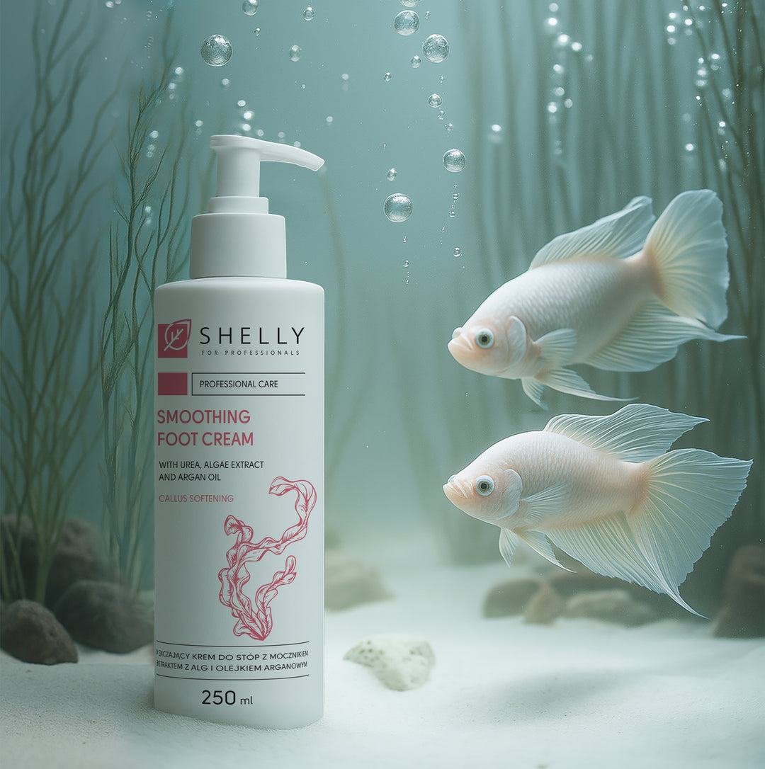 Softening foot cream with urea, algae extract and argan oil - 250 ml